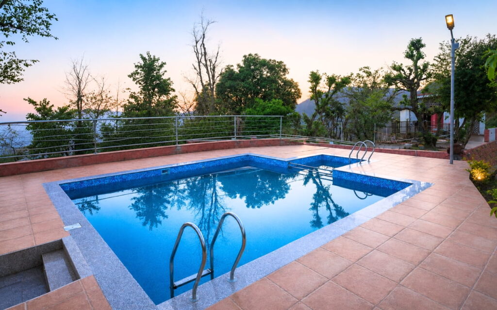 Resort with Swimming Pool near Rishikesh